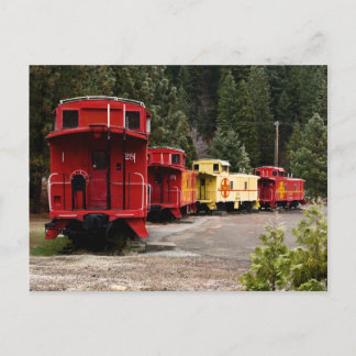Caboose Line Postcard