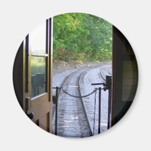 caboose view magnet
