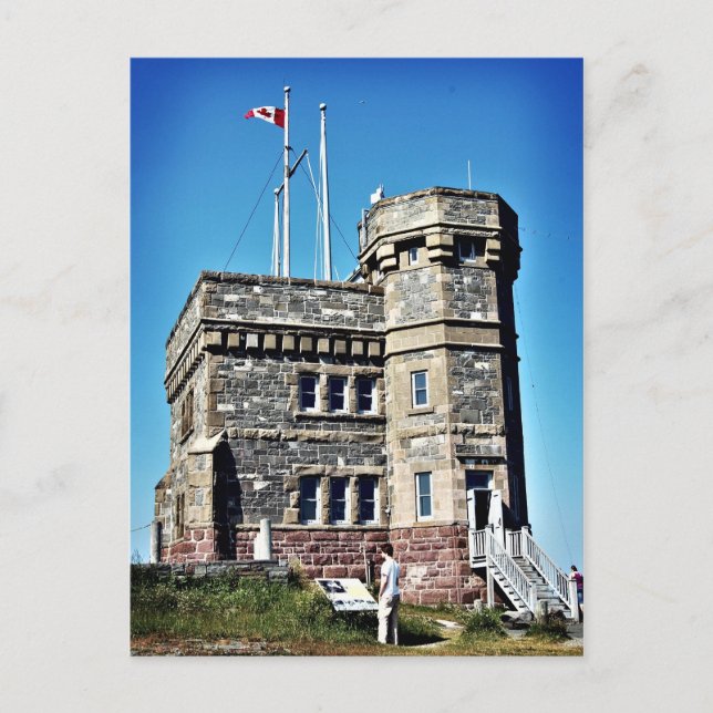 Cabot Tower Postcard (Front)