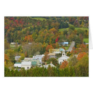 Cabot, Vermont in fall. Northeast Kingdom.
