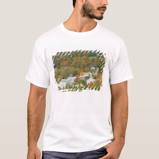 Cabot, Vermont in fall. Northeast Kingdom. T-Shirt (Front)