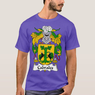 Cabrales Coat of Arms Family Crest T-Shirt
