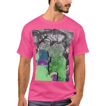 CAB's Angel Ninjas Graffik Tee Wow Pink