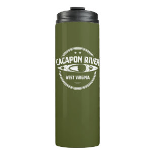 Cacapon River, West Virginia Thermal Tumbler