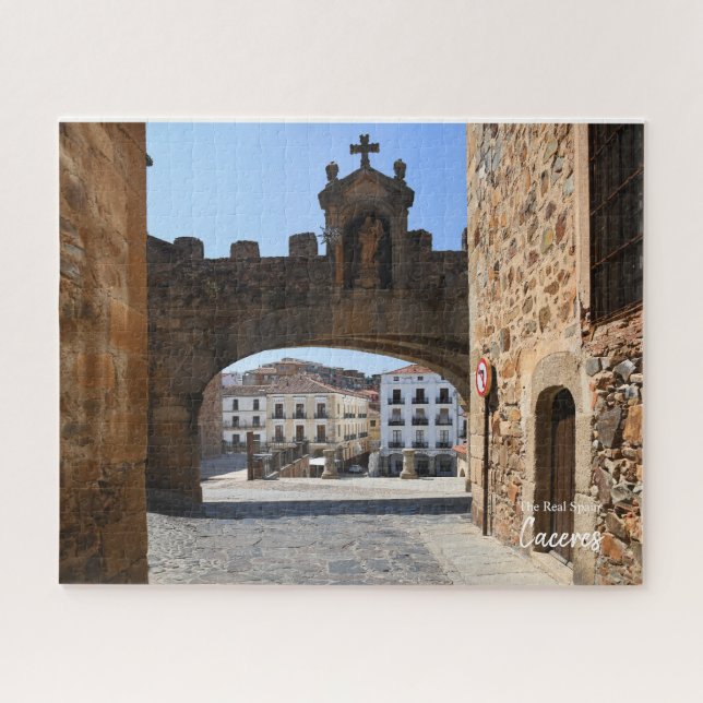 Caceres Arch, Spain Jigsaw Puzzle (Horizontal)