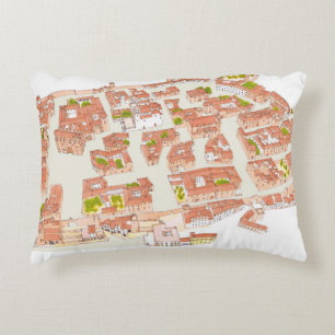 Caceres Spain. Mediaeval city Decorative Cushion