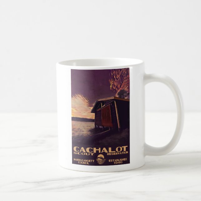 Cachalot WPA-Style Mug (Right)