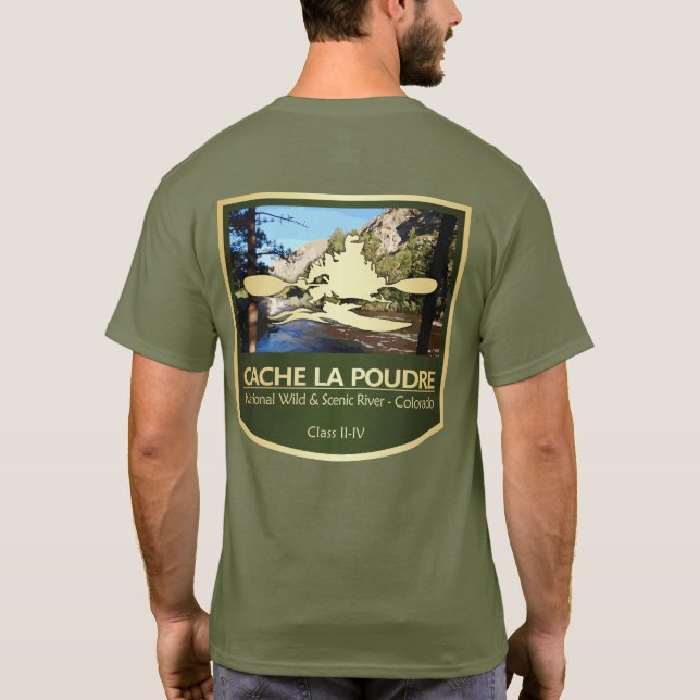 Cache la Poudre (PFK) T-Shirt (Back)
