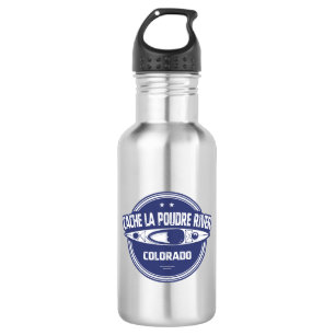 Cache la Poudre River Colorado Kayaking 532 Ml Water Bottle