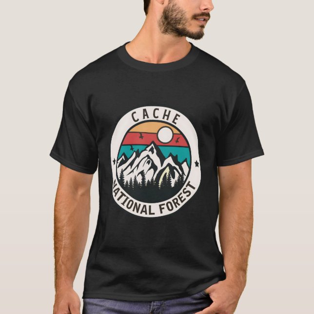 Cache national forest  T-Shirt (Front)
