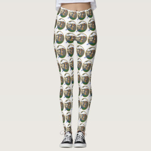 CACHE ON GIRL - GEOCACHING Leggings