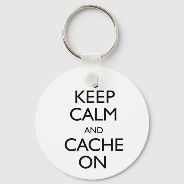 Cache On Key Ring (Front)