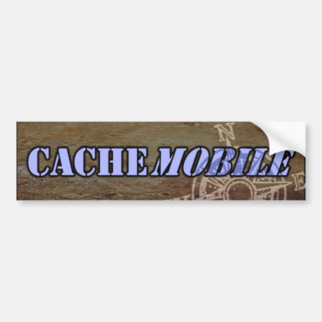 Cachemobile bumpersticker bumper sticker (Front)