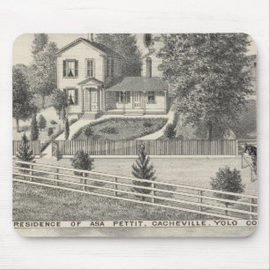 Cacheville res, Madison mill Mouse Pad
