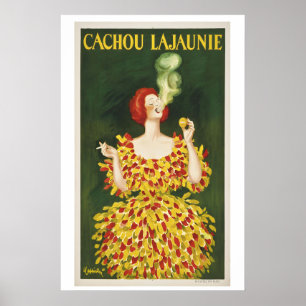 Cachou Lajaunie Art Nouveau Poster by Leonetto