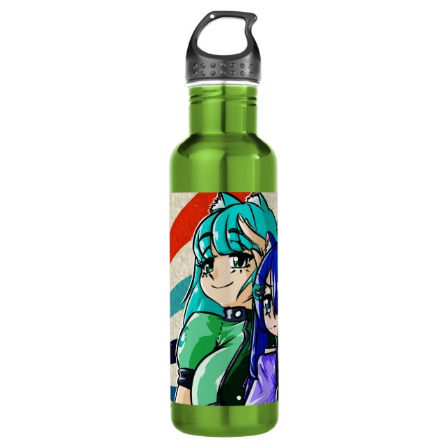 CachyTrio Water bottle (Front)