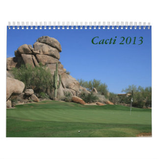 Cacti 2013 calendar