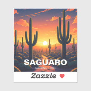 Cacti at Saguaro National Park Souvenir
