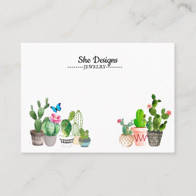 Cacti Business Card (Front)