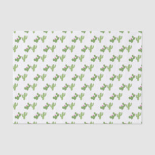 Cacti couple pattern tissue paper