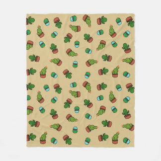 Cacti Cuties Throw Blanket