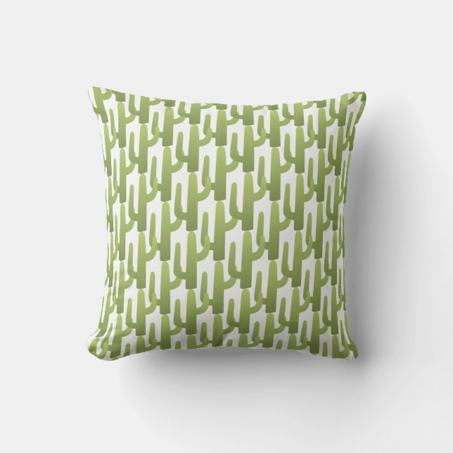 Cacti Green  Cushion (Front)