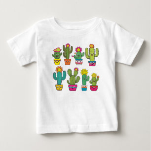 Cacti lovers cute ones baby T-Shirt