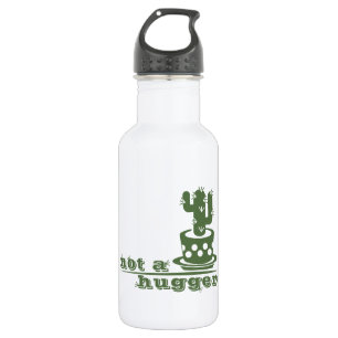 Cacti Not a hugger cactus funny saying 532 Ml Water Bottle