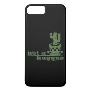 Cacti Not a hugger cactus funny saying iPhone 8 Plus/7 Plus Case