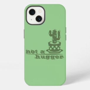 Cacti Not a hugger cactus funny saying iPhone 13 Case