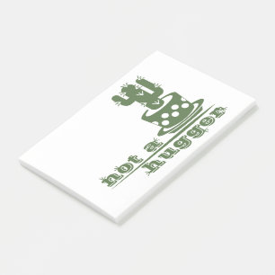 Cacti Not a hugger cactus funny saying Post-it Notes