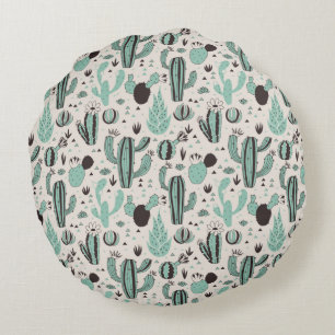 Cacti Round Cushion
