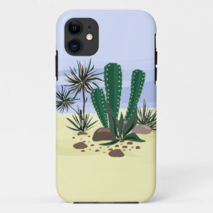 Cacti, succulents . iPhone 11 case