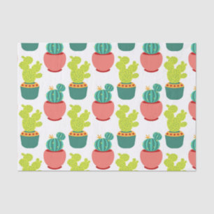 Cacti Succulents Plants Mexican Cinco de Mayo Tissue Paper