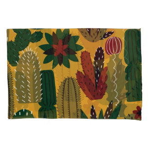 Cacti & Succulents: Vintage Pillowcase
