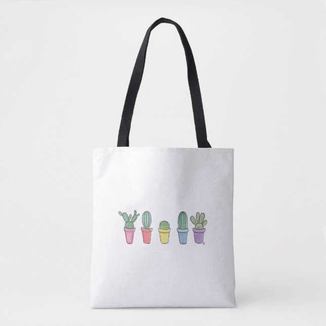 Cacti Tote Bag (Front)