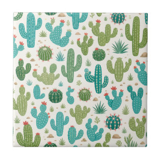 Cacti Wall Tile