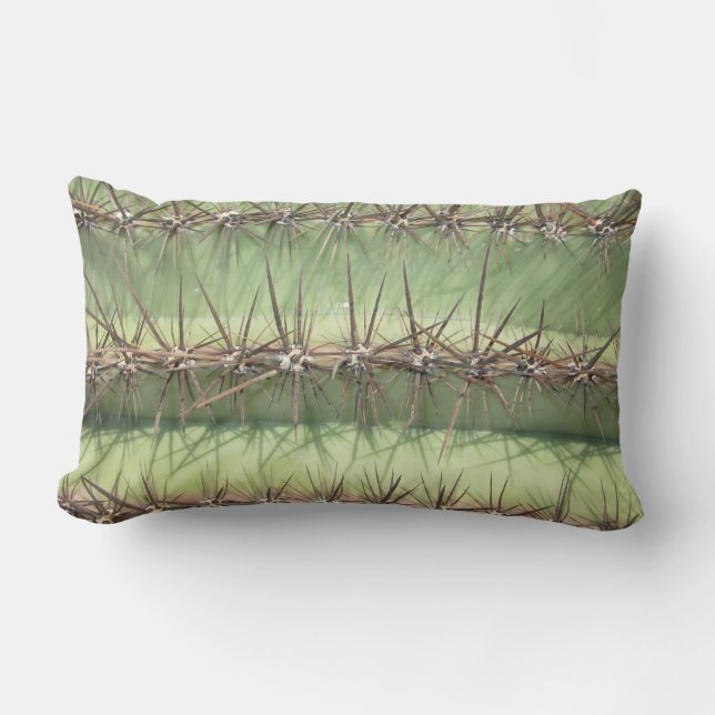 Cactu-puncture Lumbar Pillow (Front)