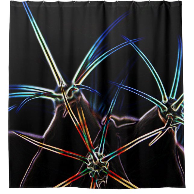 Cactus 1 sccnm shower curtain (Front)
