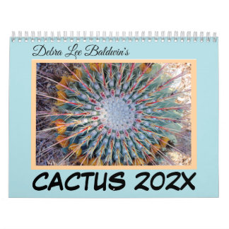 Cactus 202X Calendar by Debra Lee Baldwin
