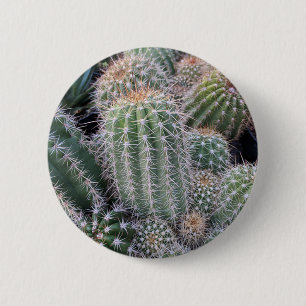 Cactus 6 Cm Round Badge