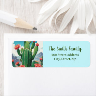 Cactus Address Return Label Return Address Label