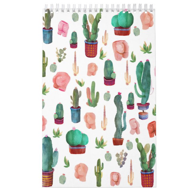 Cactus and Butts Calendar (Cover)
