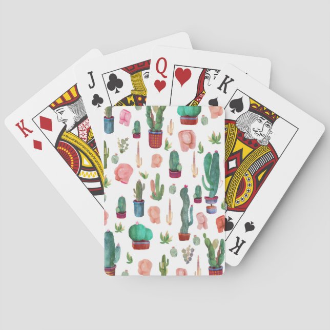 Cactus and Butts Playing Cards (Back)