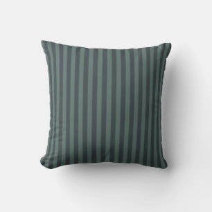 cactus and gray stripes cushion