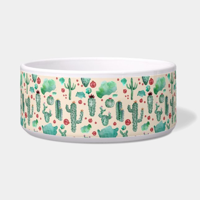 cactus and ladybug pattern - beige background (Front)