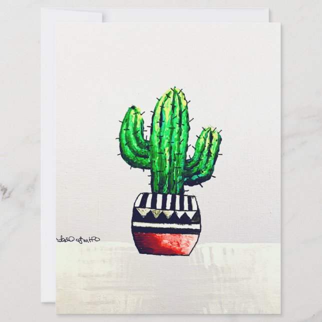 Cactus art (Front)