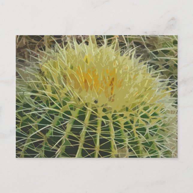 Cactus art #1 Postcard (Front)