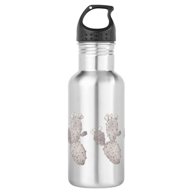 Cactus Art 532 Ml Water Bottle (Front)