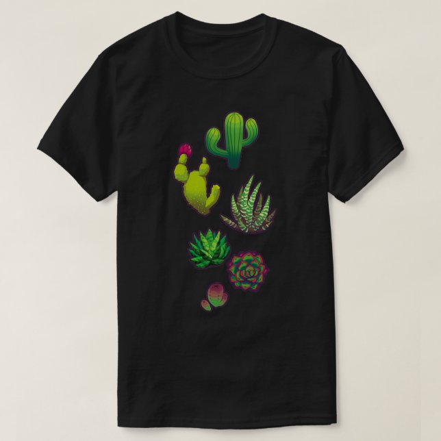 Cactus Assembly T-Shirt (Design Front)